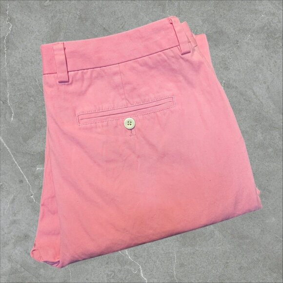Vineyard Vines Other - Vineyard Vines Slim Fit Chino Salmon Pink Breaker Pants Men's Size 34X32 EUC!
